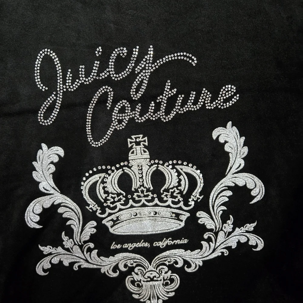 Juicy Couture Set Of 2 Pieces Velour Tracksuit